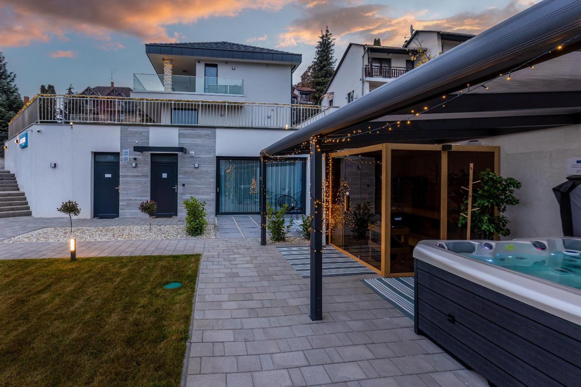 Lake Spirit Boutique Apartments Balatonalmádi Eksteriør bilde